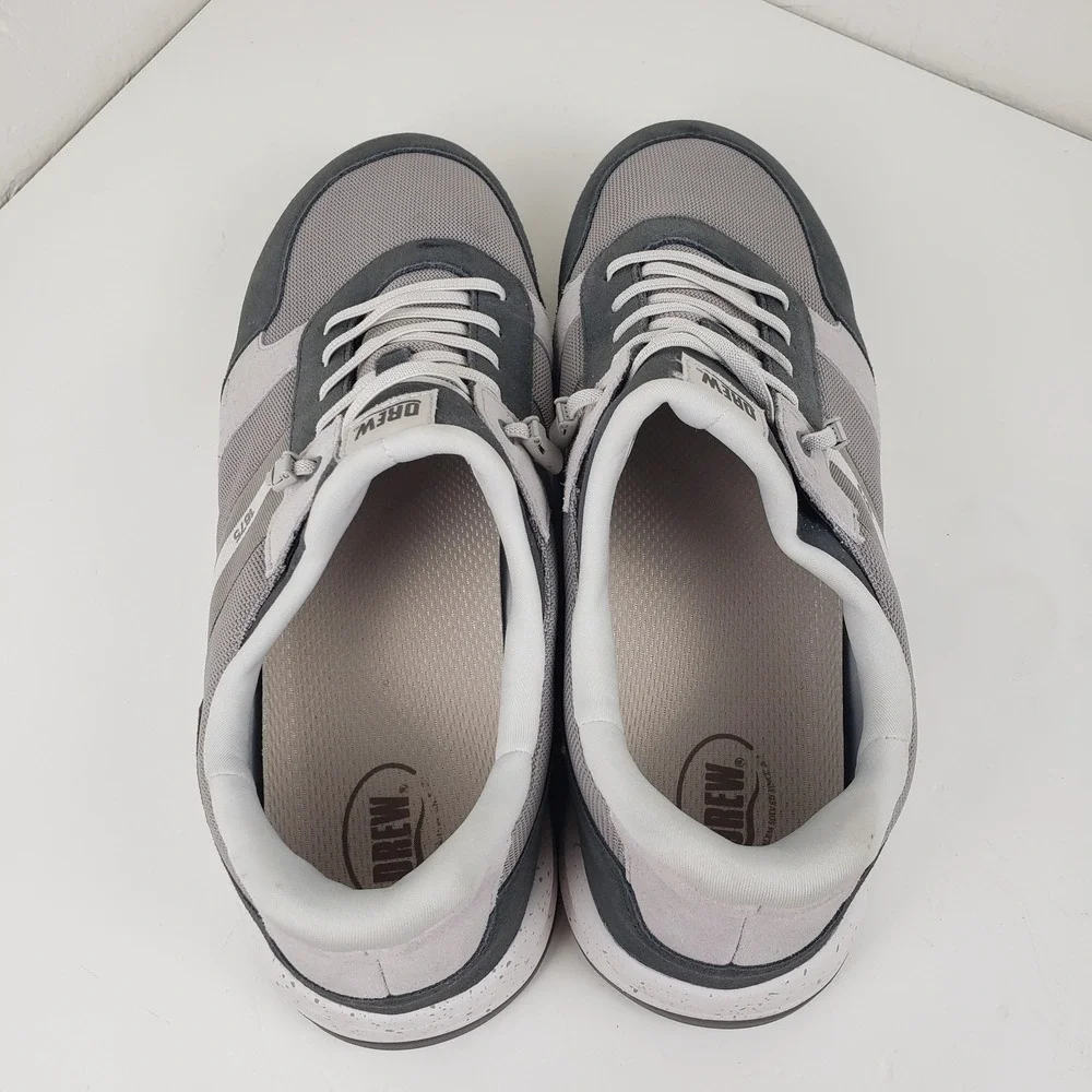Drew Connor Men's Size 15 6E Grey Walking Shoes Slip In Sneakers 40113-43
